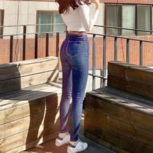 牛仔裤搭配修身又显瘦：穿牛仔让你气质增添甜美