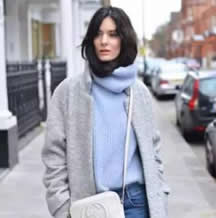 白色外套配什么颜色毛衣好看，白色配什么颜色合适