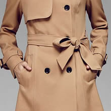 风衣腰带系法：风衣腰带系法图解,好看的蝴蝶结风衣腰带