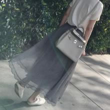 换季必备 明星们穿的都是仙气长纱裙（图）