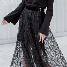 气场女王最爱穿的黑色蕾丝网纱裙（图）