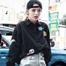 单穿内搭都显时髦个性的印花衬衫分享（图）