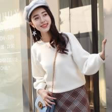 小个子的福利：显瘦显高蝙蝠袖格子两件套（图）