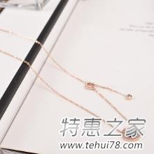 夏季就是项链的天下 韩版玫瑰金项链推荐