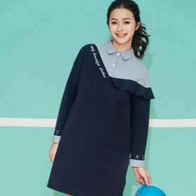 深秋换季衣橱更新，T恤与美裙更配哦