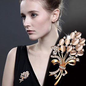 胸针可以让你发现属于自己的那份美丽