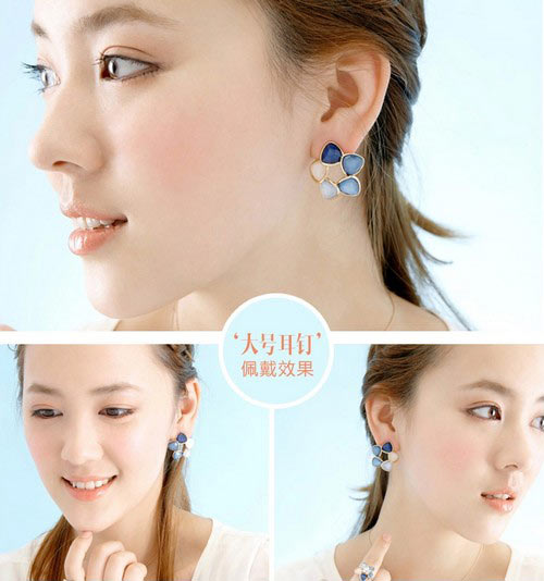 亚马逊花语耳钉