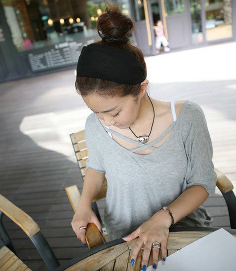 韩版布艺宽边发箍 韩版布艺宽边发箍