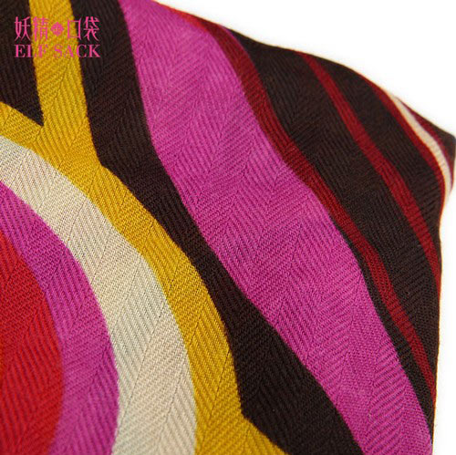 彩色条纹复古围巾 彩色条纹复古围巾