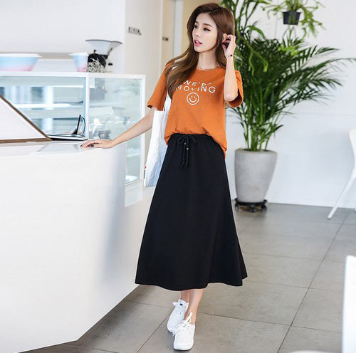 中长款A字半身裙 中长款A字半身裙