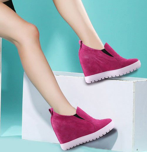 内增高真皮乐福鞋 内增高真皮乐福鞋