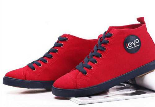 圆头平底系带板鞋 圆头平底系带板鞋