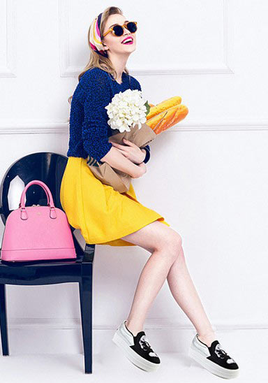 一脚蹬内增高懒人鞋 一脚蹬内增高懒人鞋