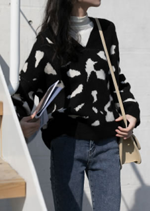 V领毛衣怎么搭配2019 V领毛衣怎么搭配2019