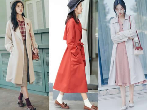 女生穿衣风格有哪几种:风衣搭配示范欣赏 女生穿衣风格有哪几种:风衣搭配示范欣赏