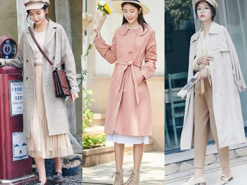 女生穿衣风格有哪几种:风衣搭配示范欣赏 女生穿衣风格有哪几种:风衣搭配示范欣赏