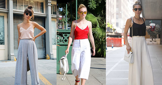阔腿裤夏天怎么穿搭:显瘦时尚同时舒适和清凉 阔腿裤夏天怎么穿搭:显瘦时尚同时舒适和清凉