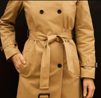 风衣后面腰带怎么系,风衣蝴蝶结系法图解 风衣后面腰带怎么系,风衣蝴蝶结系法图解