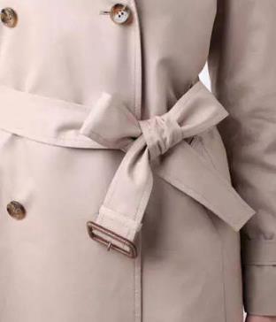 风衣后面腰带怎么系,风衣蝴蝶结系法图解 风衣后面腰带怎么系,风衣蝴蝶结系法图解