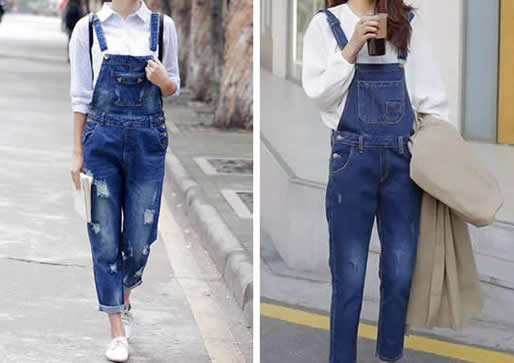 2019春季背带裤怎么搭:时髦女款潮流背带裤(图) 2019春季背带裤怎么搭:时髦女款潮流背带裤(图)