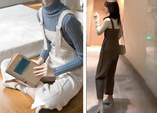 2019春季背带裤怎么搭:时髦女款潮流背带裤(图) 2019春季背带裤怎么搭:时髦女款潮流背带裤(图)