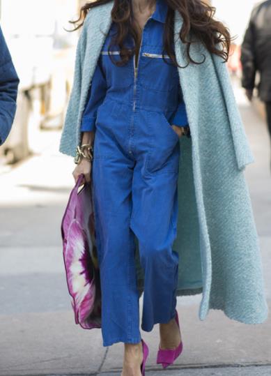 2019春季时尚连体裤服装:一件连体裤懒人的穿搭 2019春季时尚连体裤服装:一件连体裤懒人的穿搭