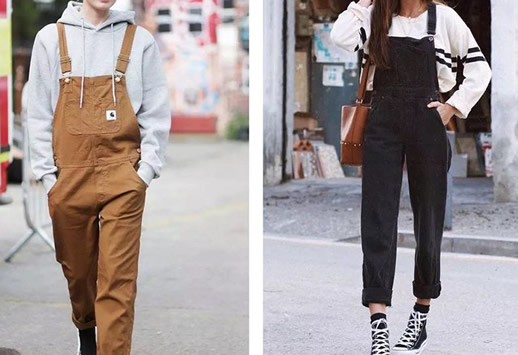 2019春季背带裤怎么搭:时髦女款潮流背带裤(图) 2019春季背带裤怎么搭:时髦女款潮流背带裤(图)