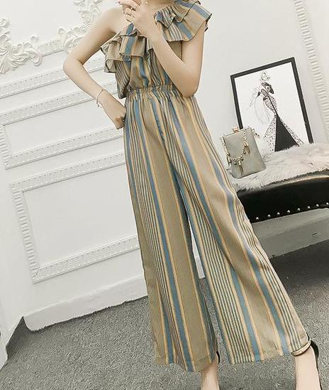 2019春季时尚连体裤服装:一件连体裤懒人的穿搭 2019春季时尚连体裤服装:一件连体裤懒人的穿搭