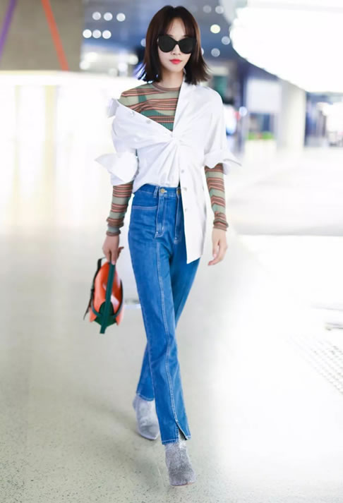 教你白衬衫时尚穿搭:白衬衫如何穿搭示范图片 教你白衬衫时尚穿搭:白衬衫如何穿搭示范图片