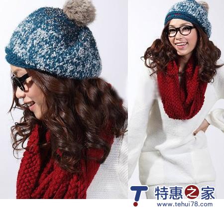 实用！发型和帽子围巾的搭配