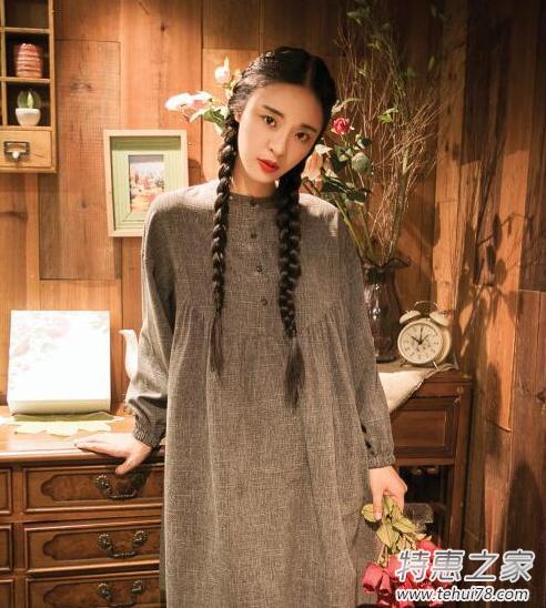 秋季文艺风时尚发型来袭 森女小清新麻花辫