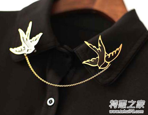 复古风精美胸针 打造典雅贵气形象